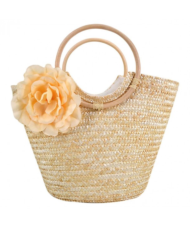 Monique Flower Handbag Oversize Knitted