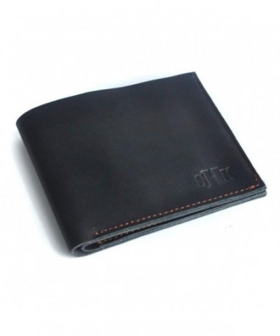 Personalized Wallet Initials Leather Monogrammed
