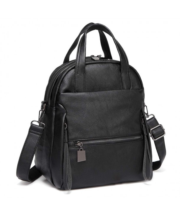 Backpack Kasqo Convertible Leather Shoulder