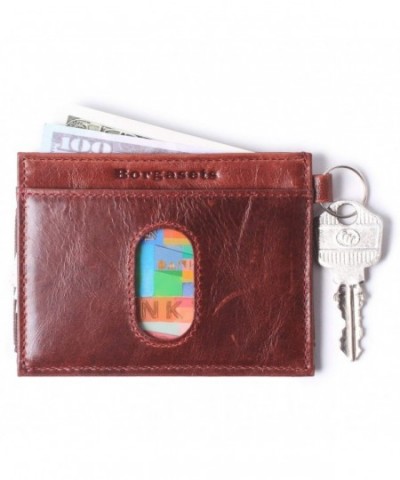 Wallet Blocking Minimalist Genuine Leather