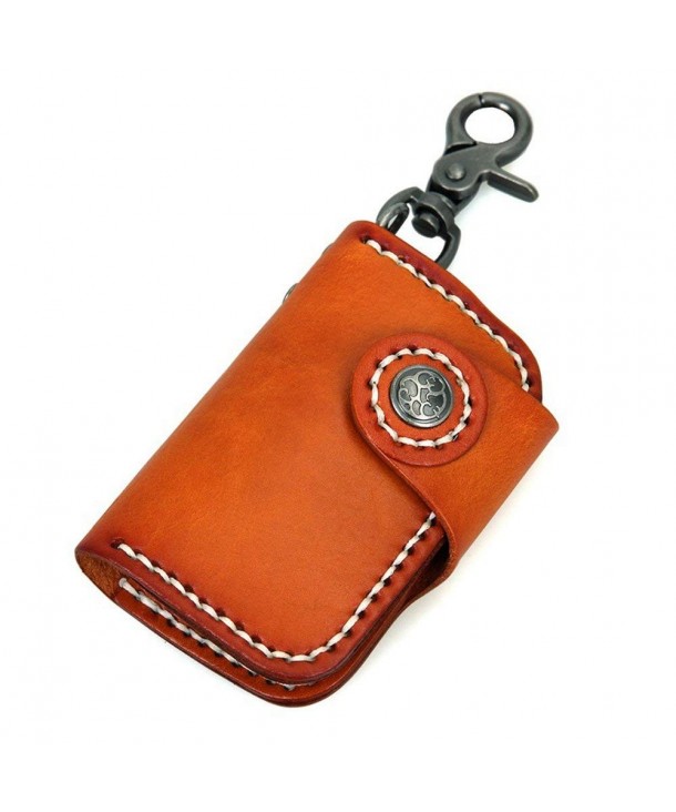 Genuine Leather Keychain Holder Wallet