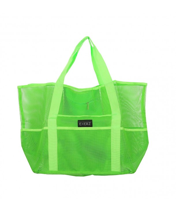 Mesh Beach Bag Multi Functional - Green - CS18E7OXXIT