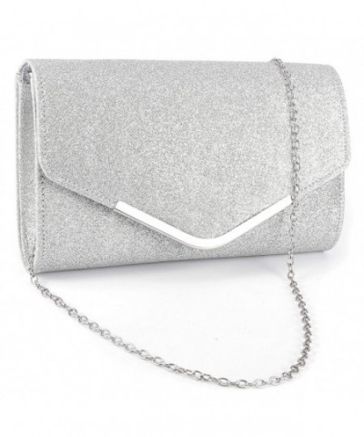 Anladia Metal Tipped Sparkle Glittered Envelope