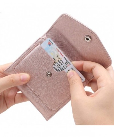Womens Blocking Credit Wallets Leather