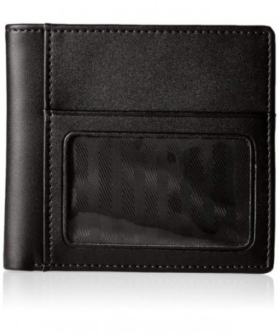 Royce Leather Double Wallet Black