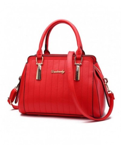 Nevenka Leather Handbags Designer Red