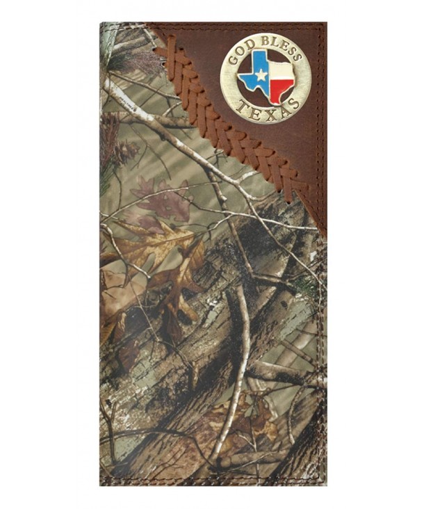 Custom Badger Texas Checkbook Realtree