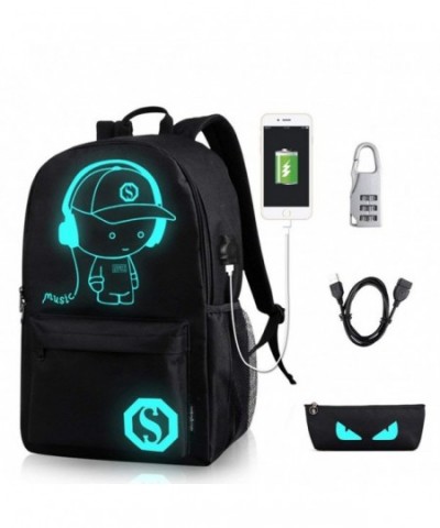 GAOAG Luminous Backpack Shoulder 15 6 inch