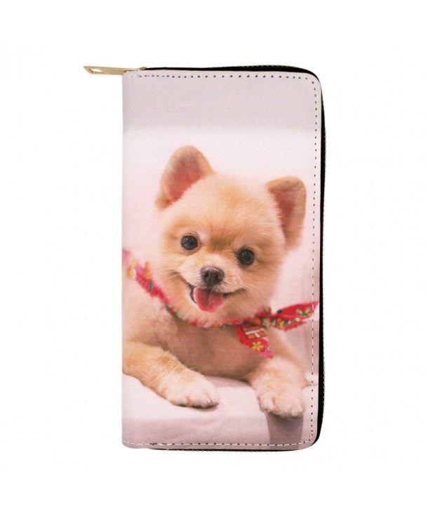 Adorable Animal Leather Around Wallet