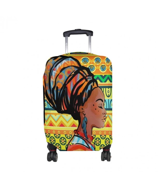 African Striped Luggage Suitcase Protector