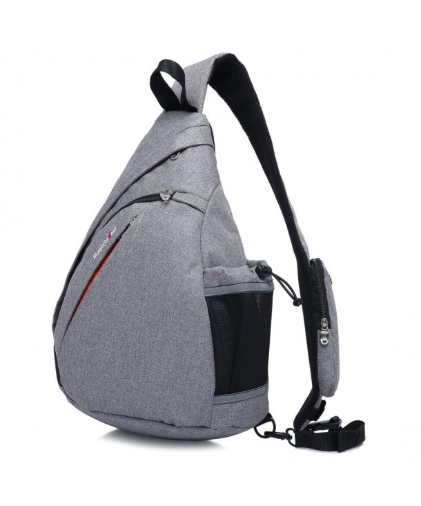 Sling Bag Travel Backpack Wear Over Shoulder or Crossbody - Grey ...