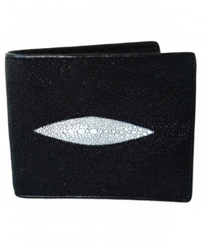 Authentic Stingray Skin Bifold Wallet