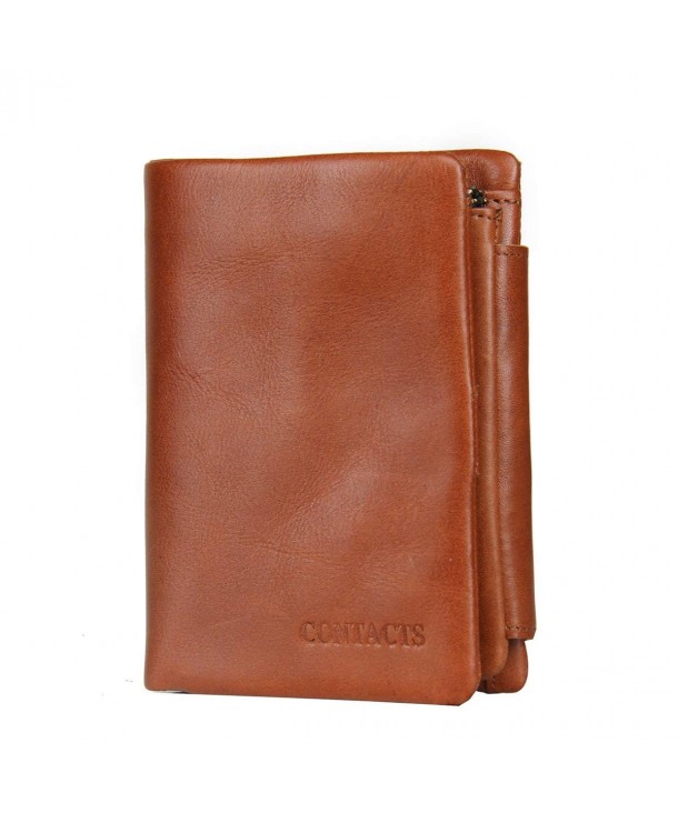Contacts Genuine Leather Trifold Wallet