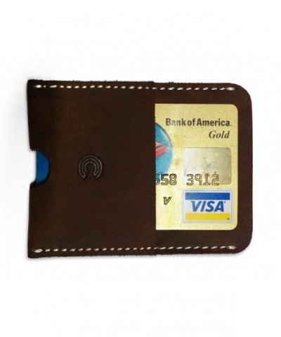 CLIFFHANGER Minimalist Leather Sleeve Wallet