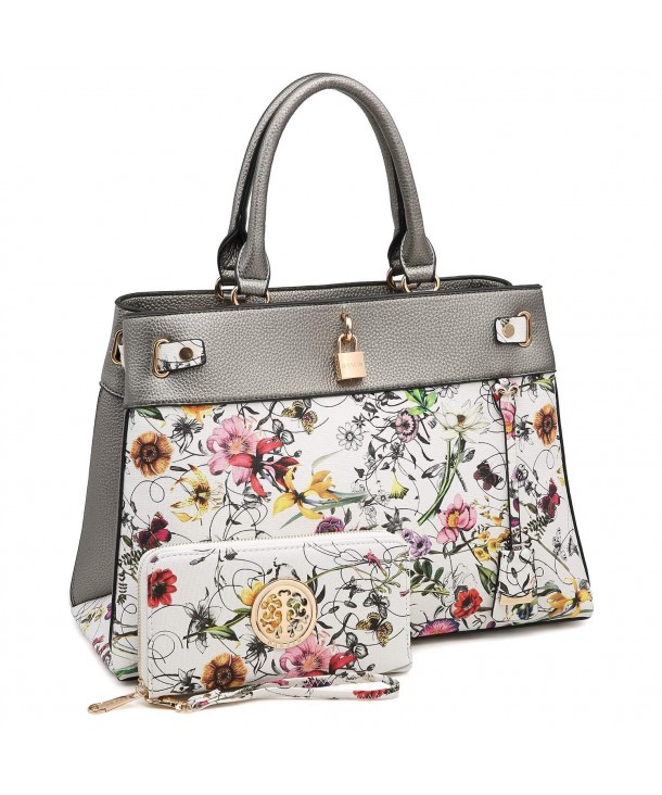 Fashion Handbag Satchel handbag Leather - E-8015-(sl/Wtf) - C018E0XCN6G