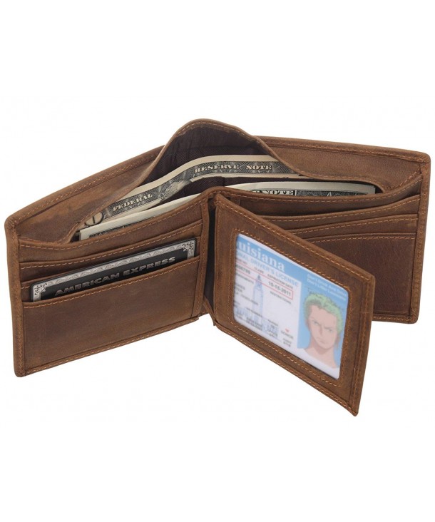 Polare Leather Trifold Wallet Classic