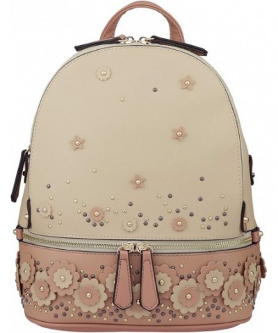 BRENTANO Backpack Fashion Floral Patchwork