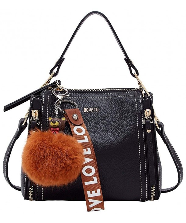 BOYATU Fashion Handbag Leather Shoulder