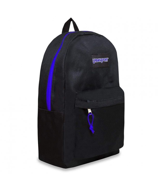 Trailmaker Backpack Bookbag Blue Zippers