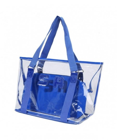 2 in 1 Large Clear beach bag- Waterproof Beach Tote Bag Ladies Purses ...