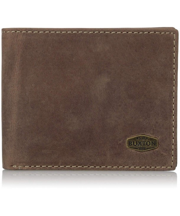 Buxton Expedition Blocking Leather Wallet