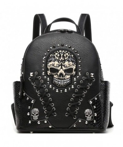 Studded Fashion Backpack Bookbag Shoulder