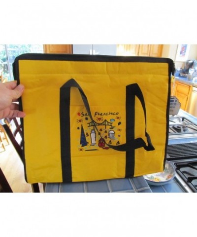 Francisco Embroidered Subway Images Yellow