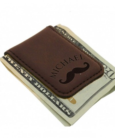 Personalized Magnetic Money Clip Monogrammed
