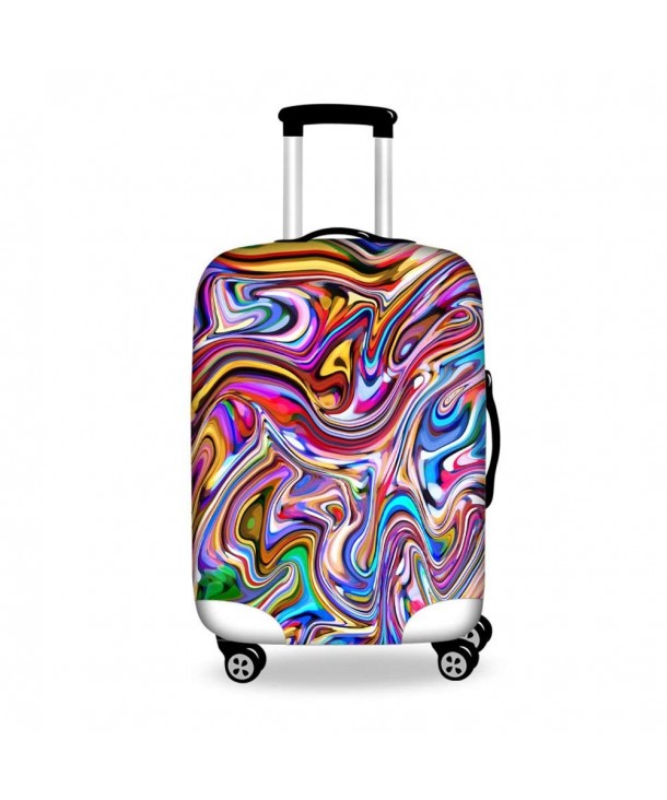 HUGS IDEA Striped Suitcase Protector