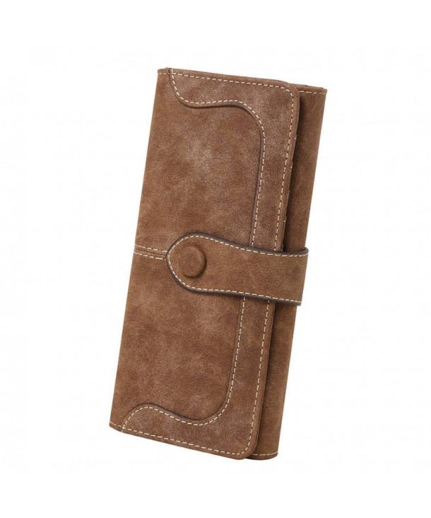 Womens Leather Holder Bifold Wallet