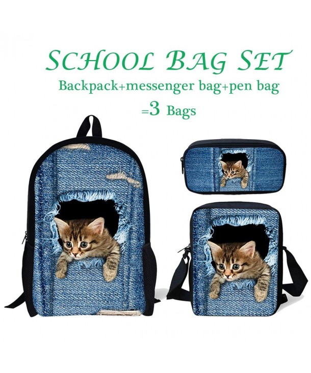 ThiKin Travel Messenger School Backpack