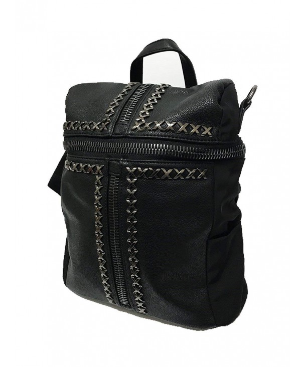 Convertible Black Backpack Daily Casual