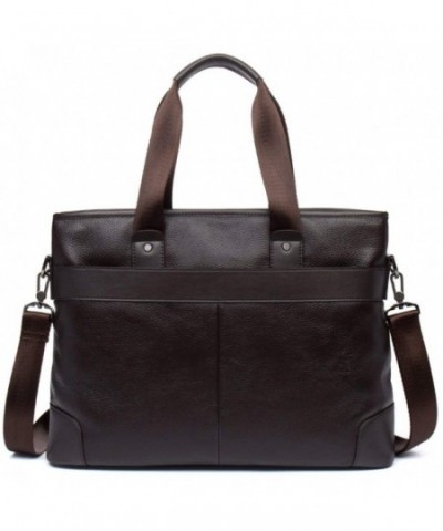 WESTBRONCO Briefcase Business Shoulder Handbags