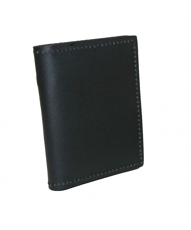 Boston Leather Bifold Holder Wallet