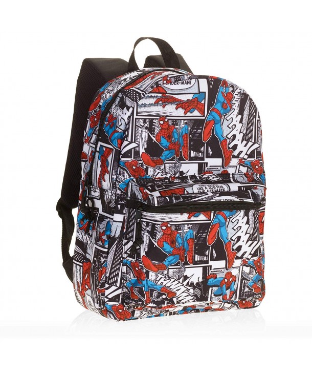 Spider man Comic Print Standard Backpack