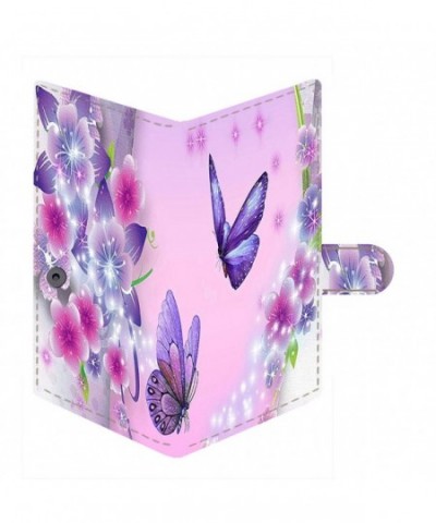 Shopmania Purple Butterfly Womens Passport