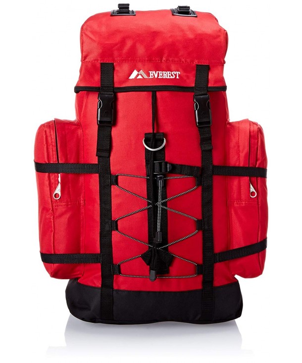 Everest Hiking Pack Red Size
