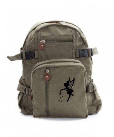 Tinker Fairy Peter Canvas Backpack