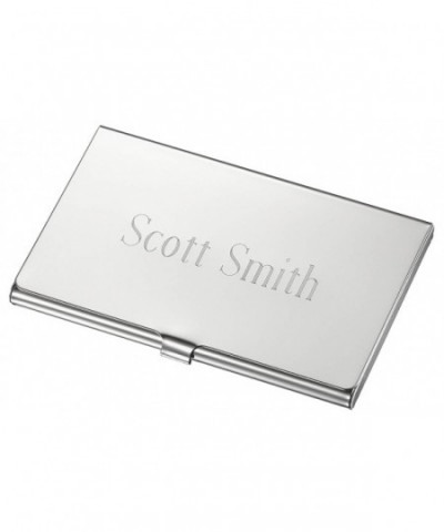 Personalized Canvas Polish Business Holder