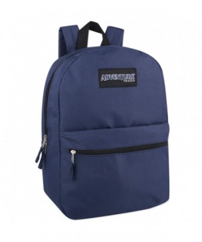 Backpack Bookbag Size Adventure Black