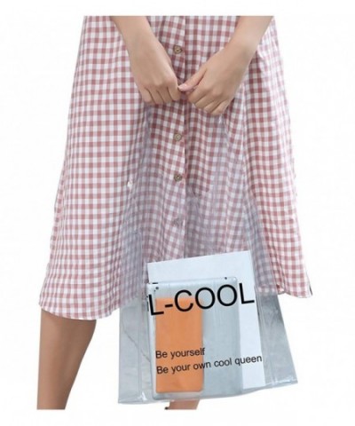L COOL waterproof Shopping Shoulder Transparent