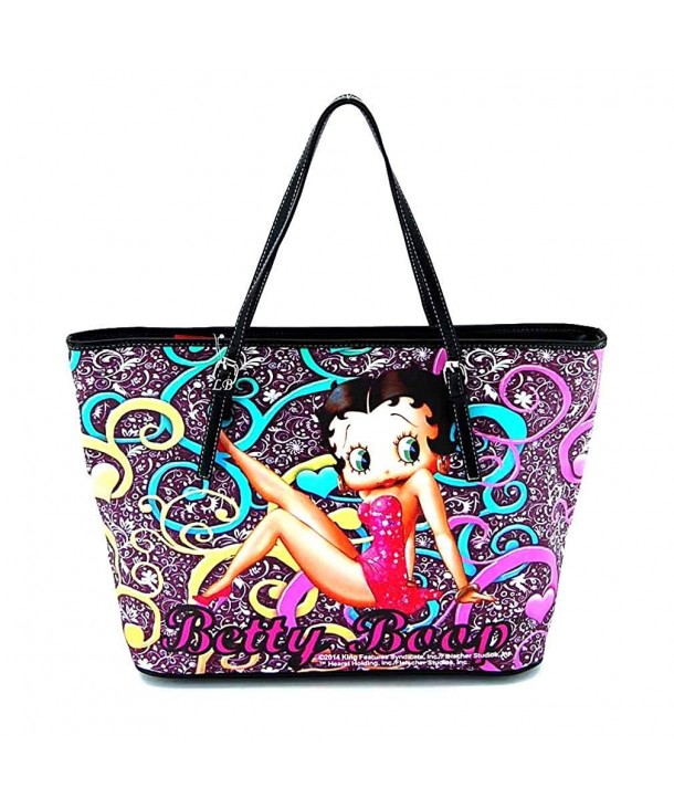 Betty Boop Large Floral Pattern