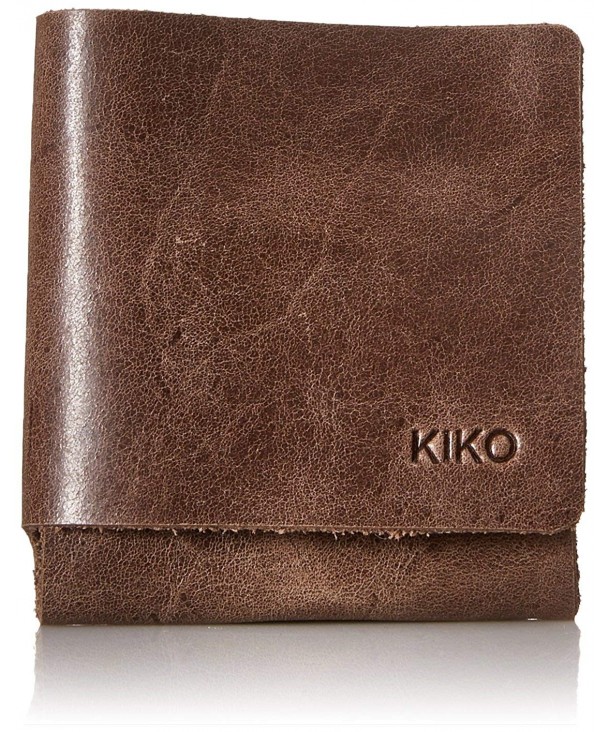 Kiko Leather Shape Minimal Wallet