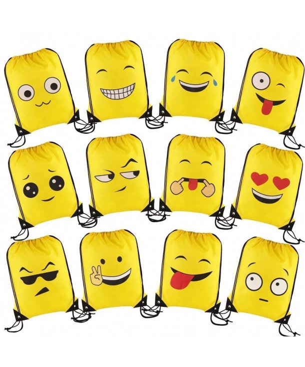 CCINEE Emoji Drawstring Backpack Supplies