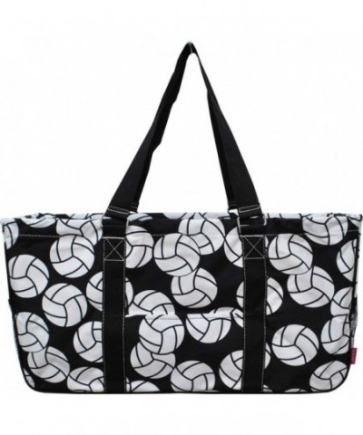Volleyball Print Large Canvas Utility