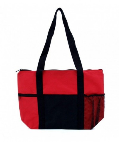 Traveler Zippered Tote Bag Shoulder