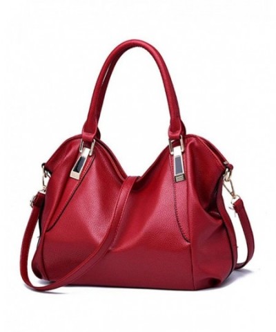 Leather Satchel Handbag Shoulder Handbags