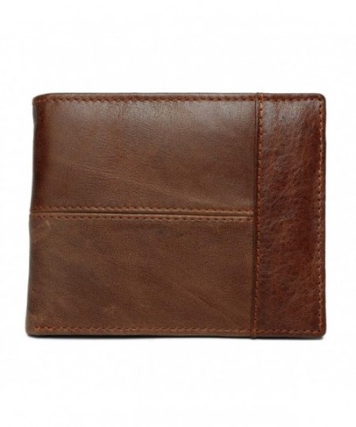 Geremen Leather Trifold included 8064Brown