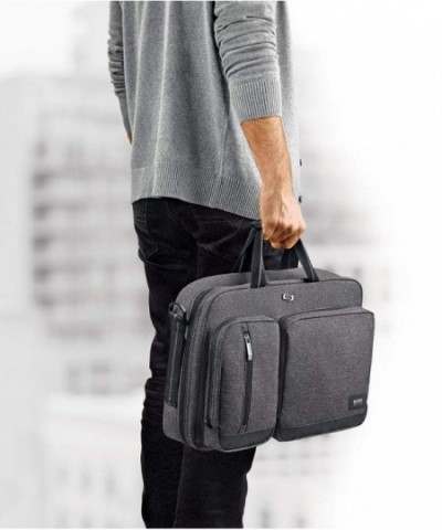 Laptop Hybrid Briefcase Converts Backpack