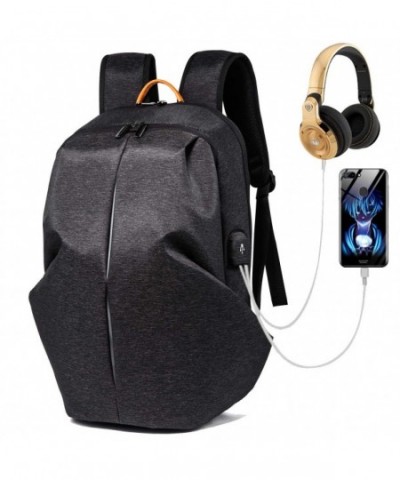 Anti theft Business Backpack Headphone Resistant
